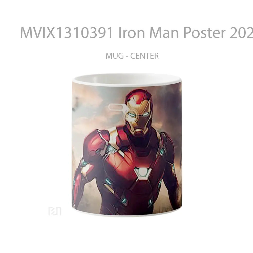 Mug Iron Man Poster 2021 Gelas Superhero