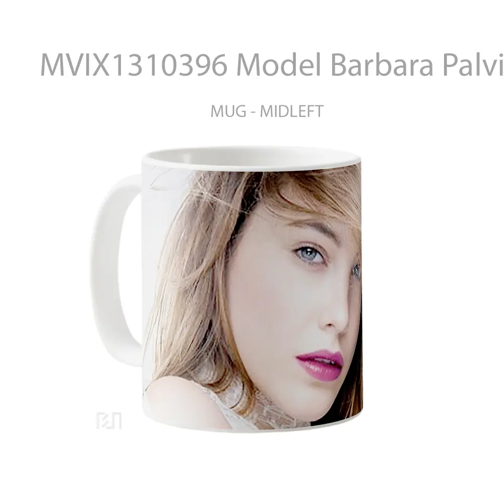 Mug Model Barbara Palvin Gelas Keramik Unik - All-side / Desain
