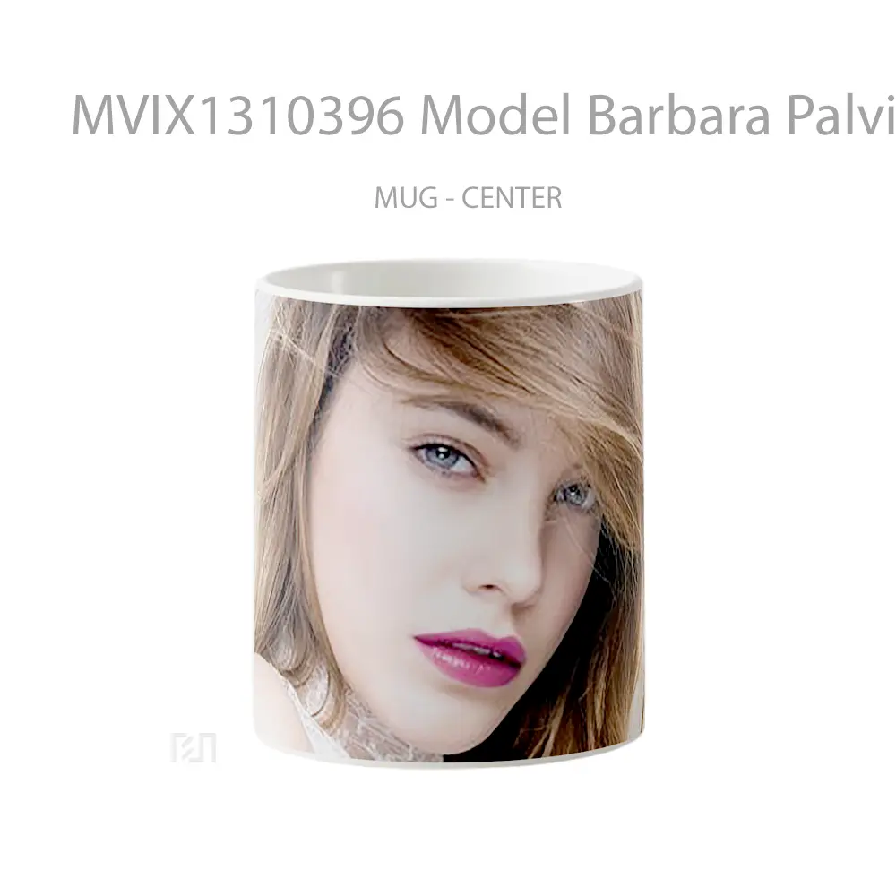 Mug Model Barbara Palvin Gelas Keramik Unik