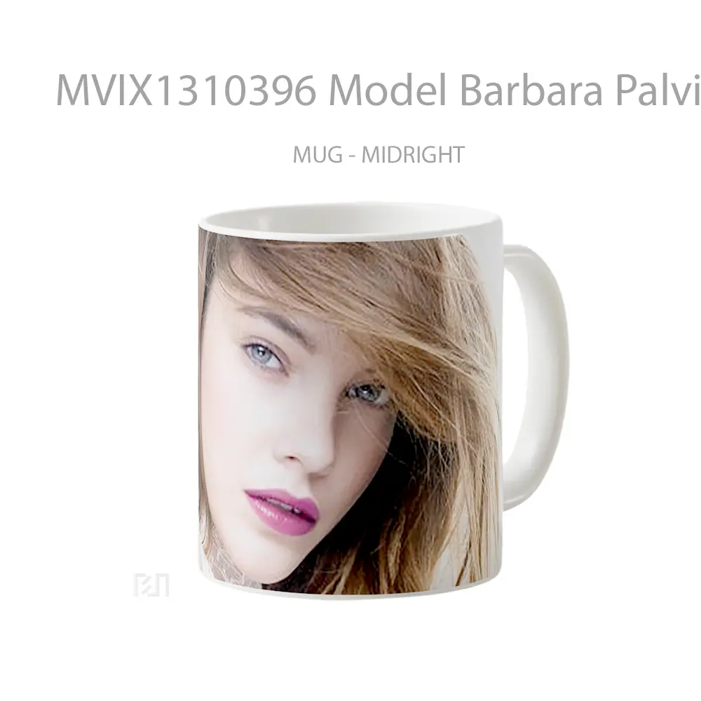 Mug Model Barbara Palvin Gelas Keramik Unik - All-side / Desain