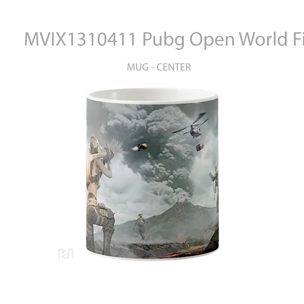Mug Pubg Open World Fight Cangkir Gamer