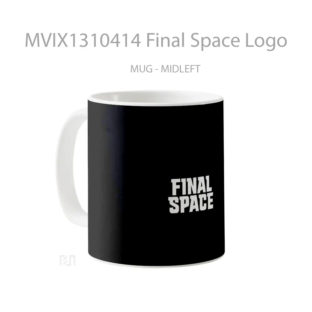 Mug Final Space Logo Gelas Astronomi - All-side / Desain