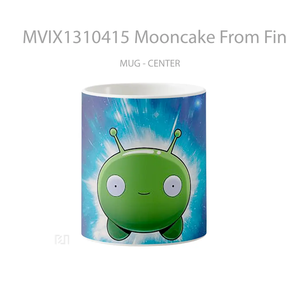 Mug Mooncake From Final Space Gelas Astronomi