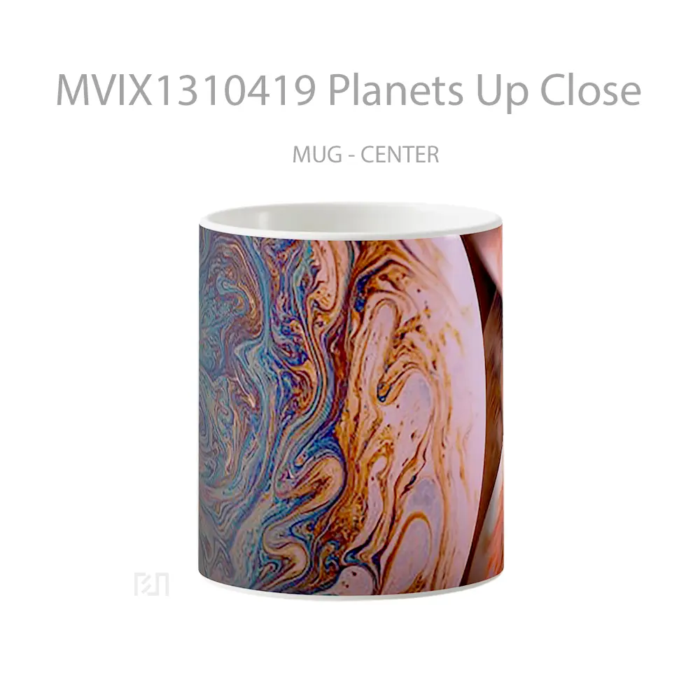 Mug Planets Up Close Gelas Astronomi
