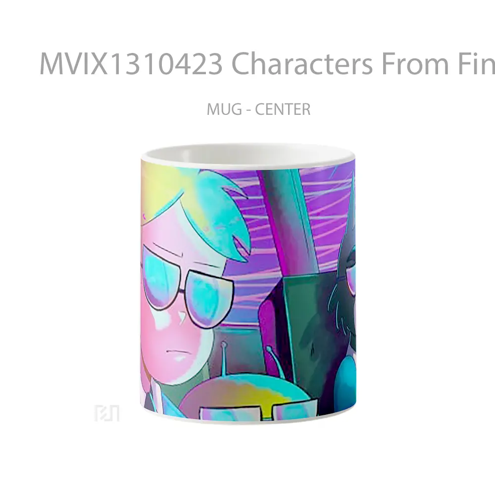 Mug Characters From Final Space Fanart Gelas Astronomi