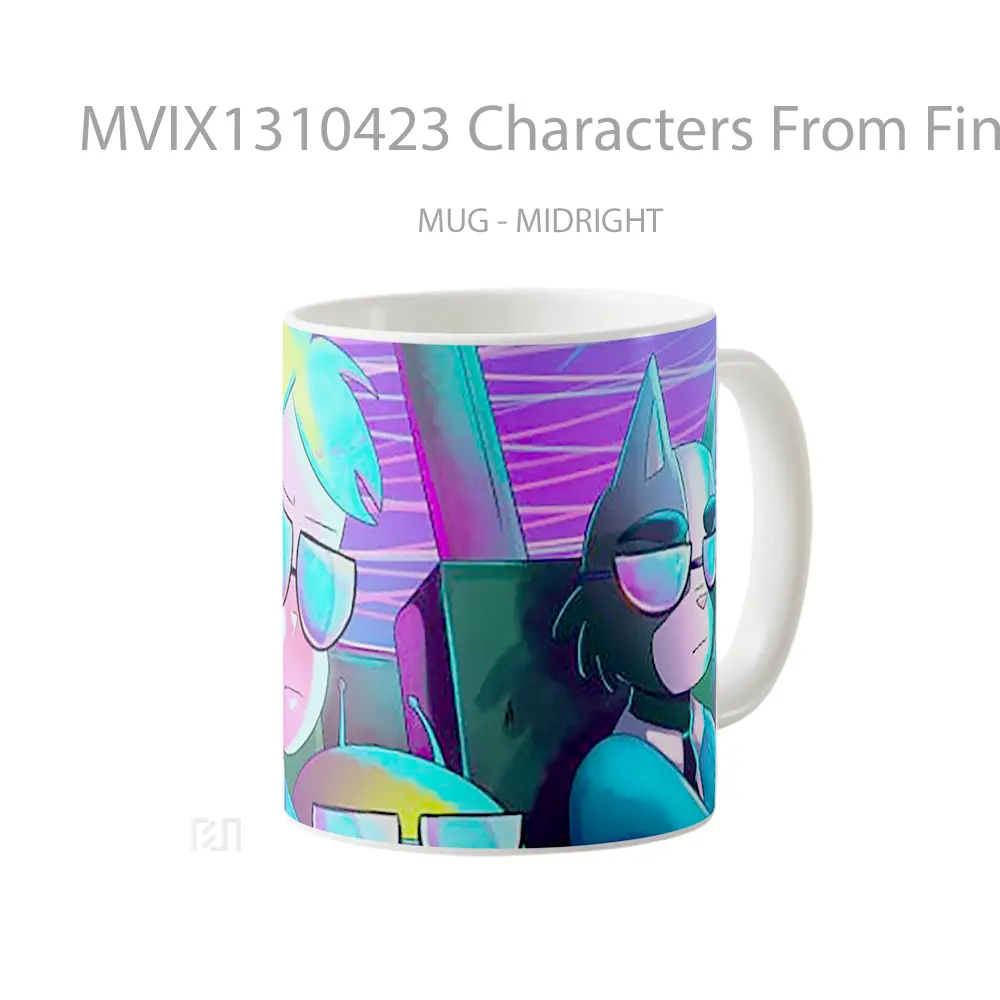 Mug Characters From Final Space Fanart Gelas Astronomi - All-side / Desain