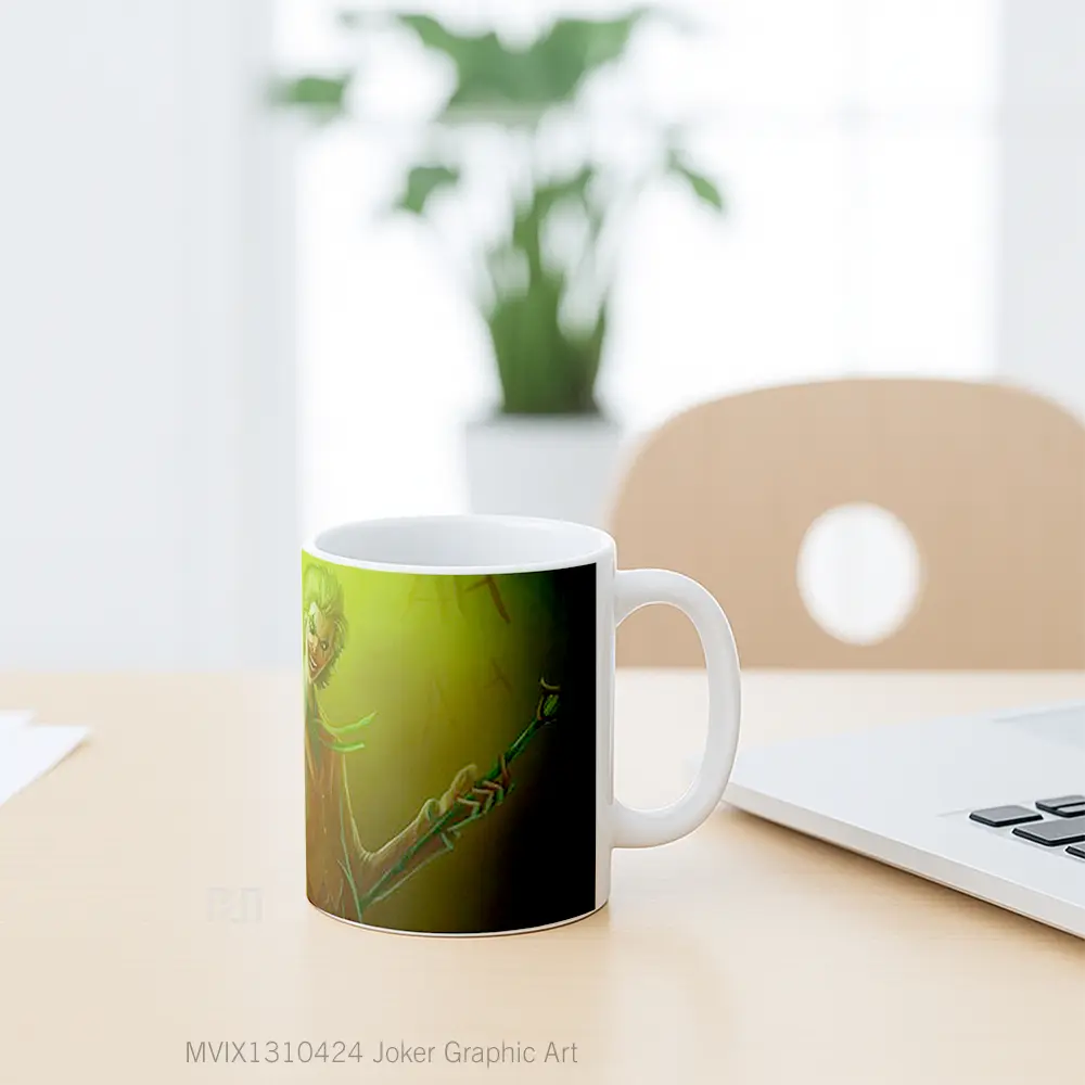 Mug Joker Graphic Art Gelas Superhero - All-side / Desain