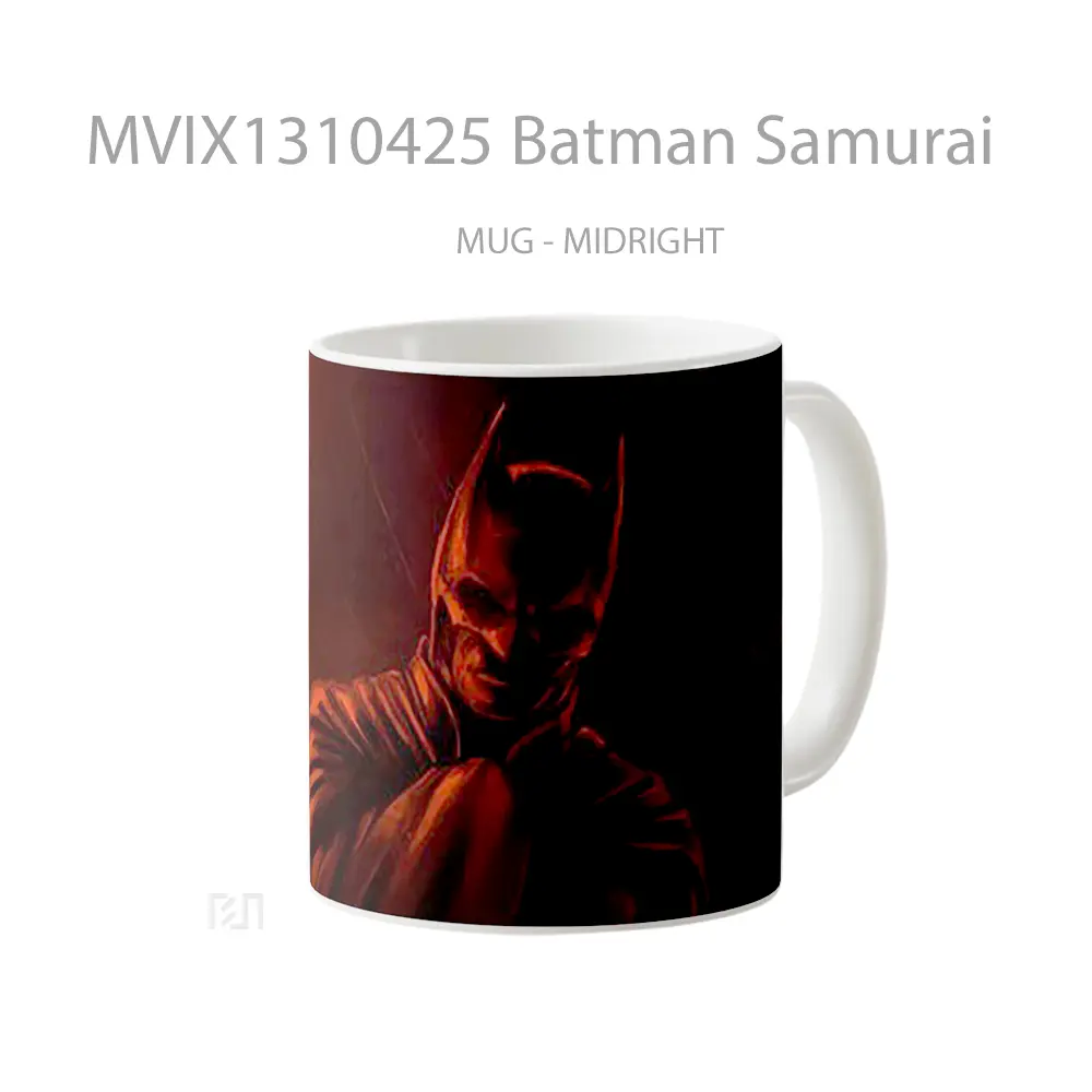 Mug Batman Samurai Gelas Superhero - All-side / Desain