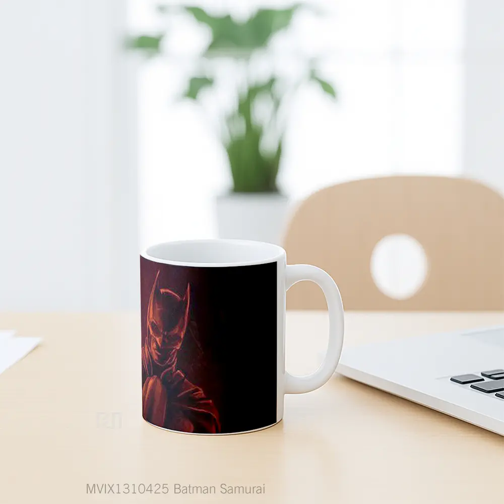 Mug Batman Samurai Gelas Superhero - All-side / Desain
