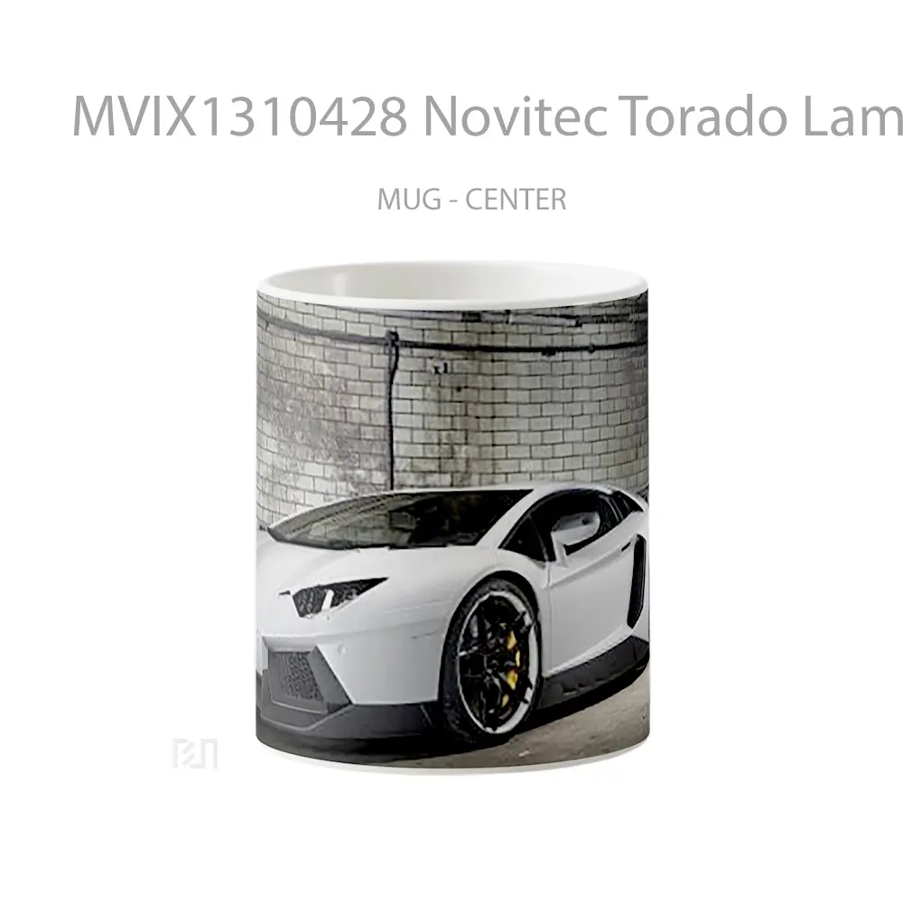 Mug Novitec Torado Lamborghini Aventador Cangkir Mobil