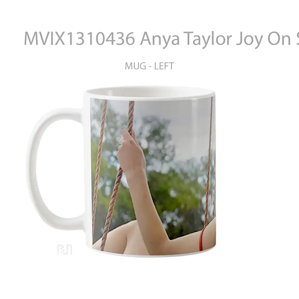 Mug Anya Taylor Joy On Swing Vanity Fair Gelas Selebriti - All-side / Desain