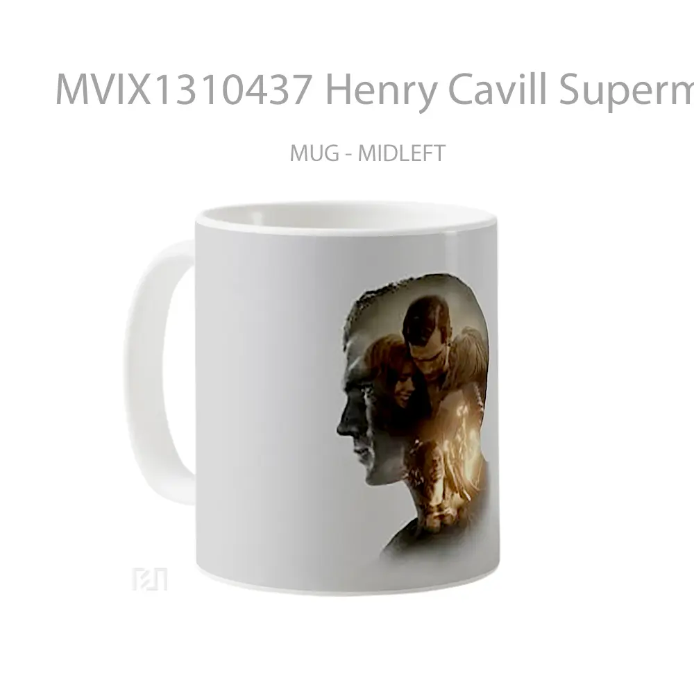 Mug Henry Cavill Superman Zack Snyder S Justice League Gelas Superhero - All-side / Desain