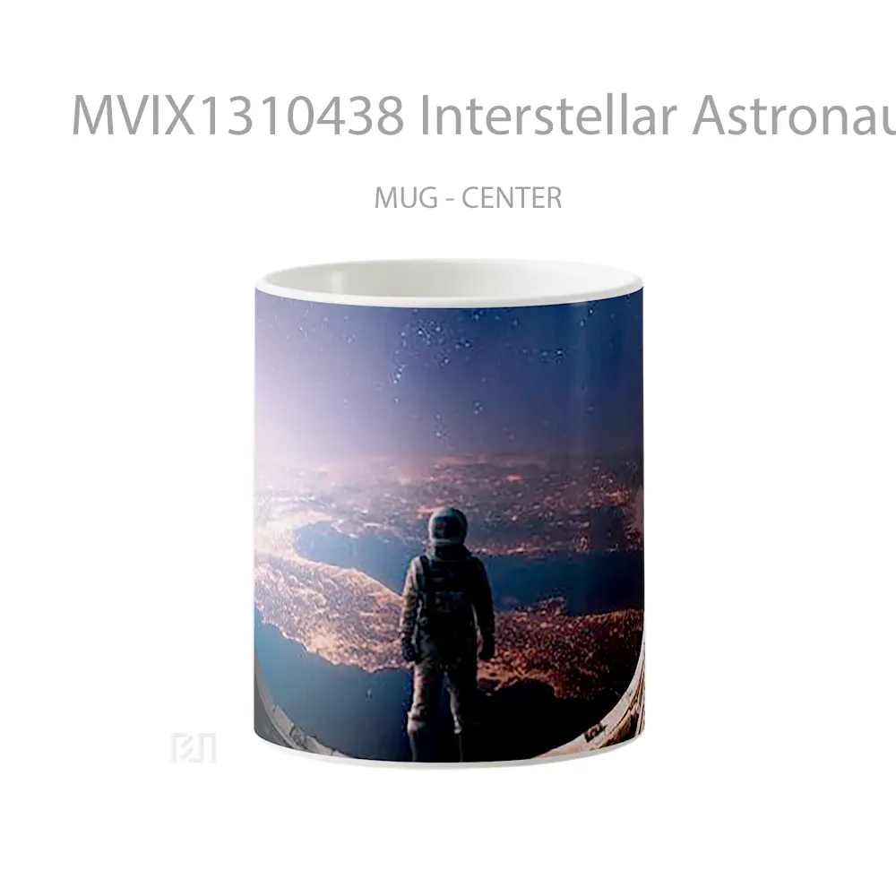 Mug Interstellar Astronaut Gelas Astronomi