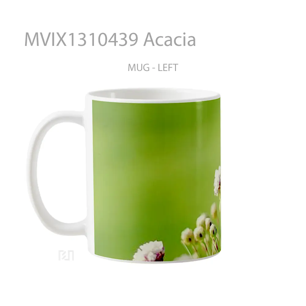 Mug Acacia Gelas Keramik Unik - All-side / Desain