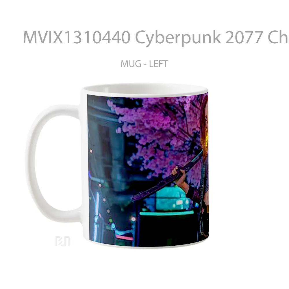 Mug Cyberpunk 2077 Character Cangkir Gamer - All-side / Desain
