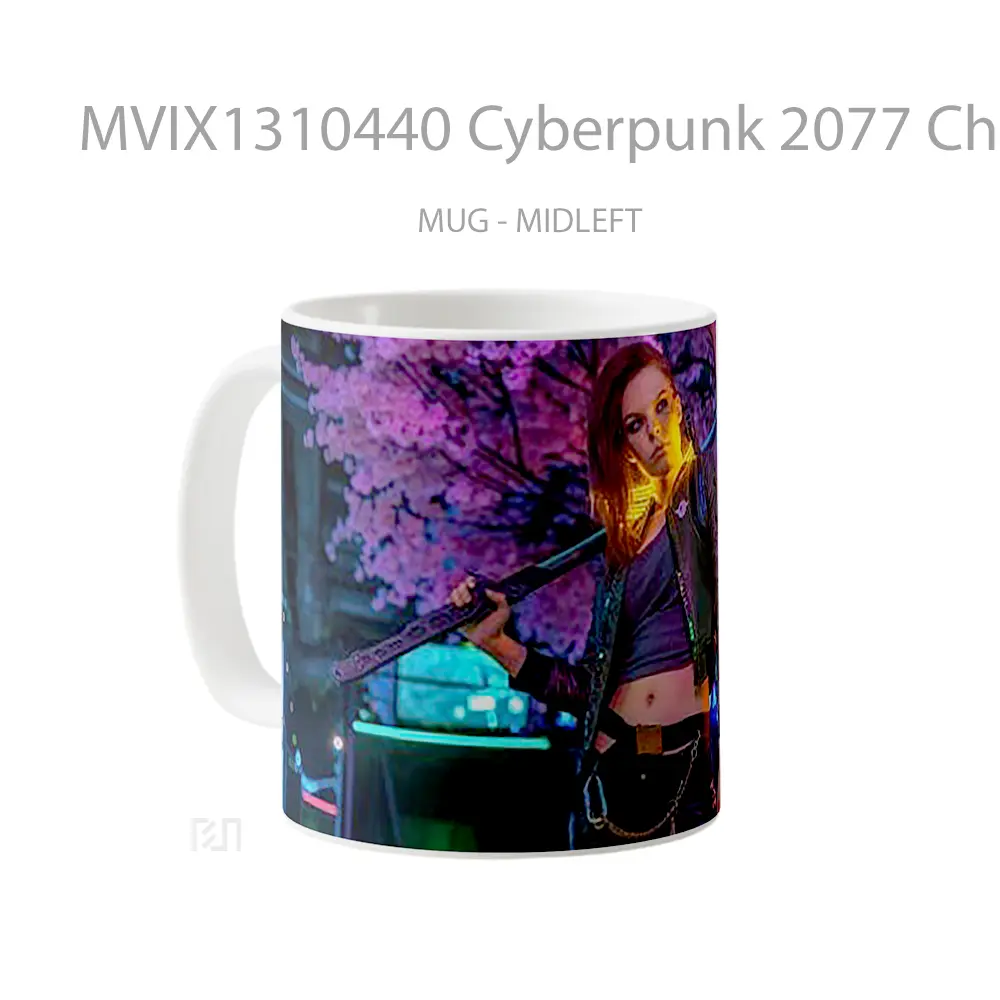 Mug Cyberpunk 2077 Character Cangkir Gamer - All-side / Desain