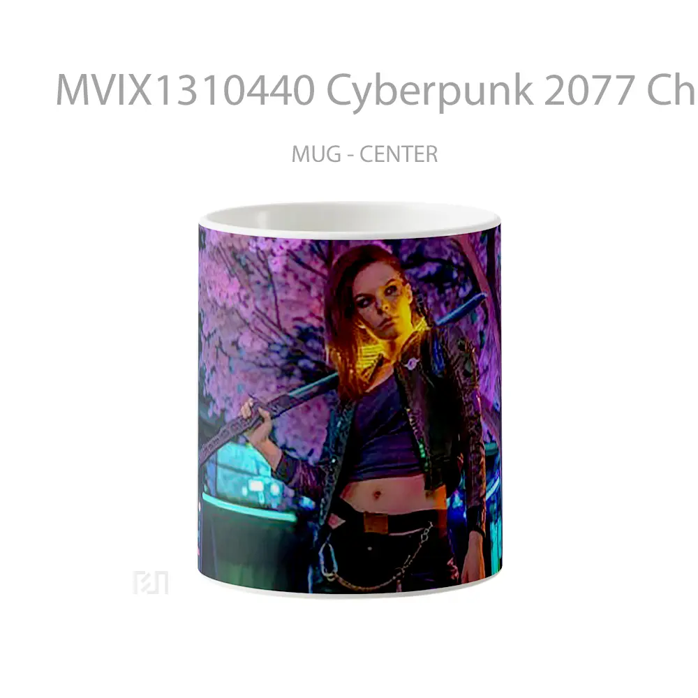 Mug Cyberpunk 2077 Character Cangkir Gamer