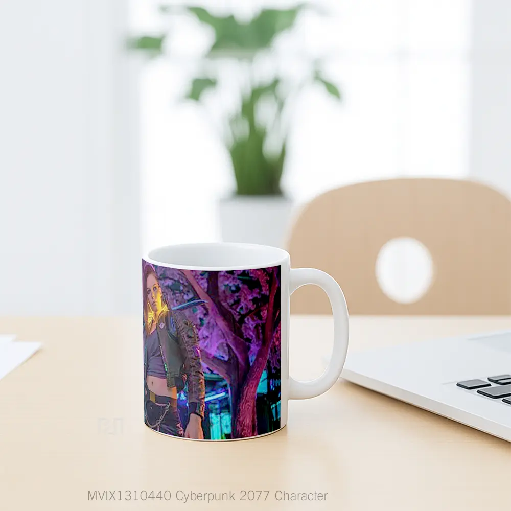 Mug Cyberpunk 2077 Character Cangkir Gamer - All-side / Desain