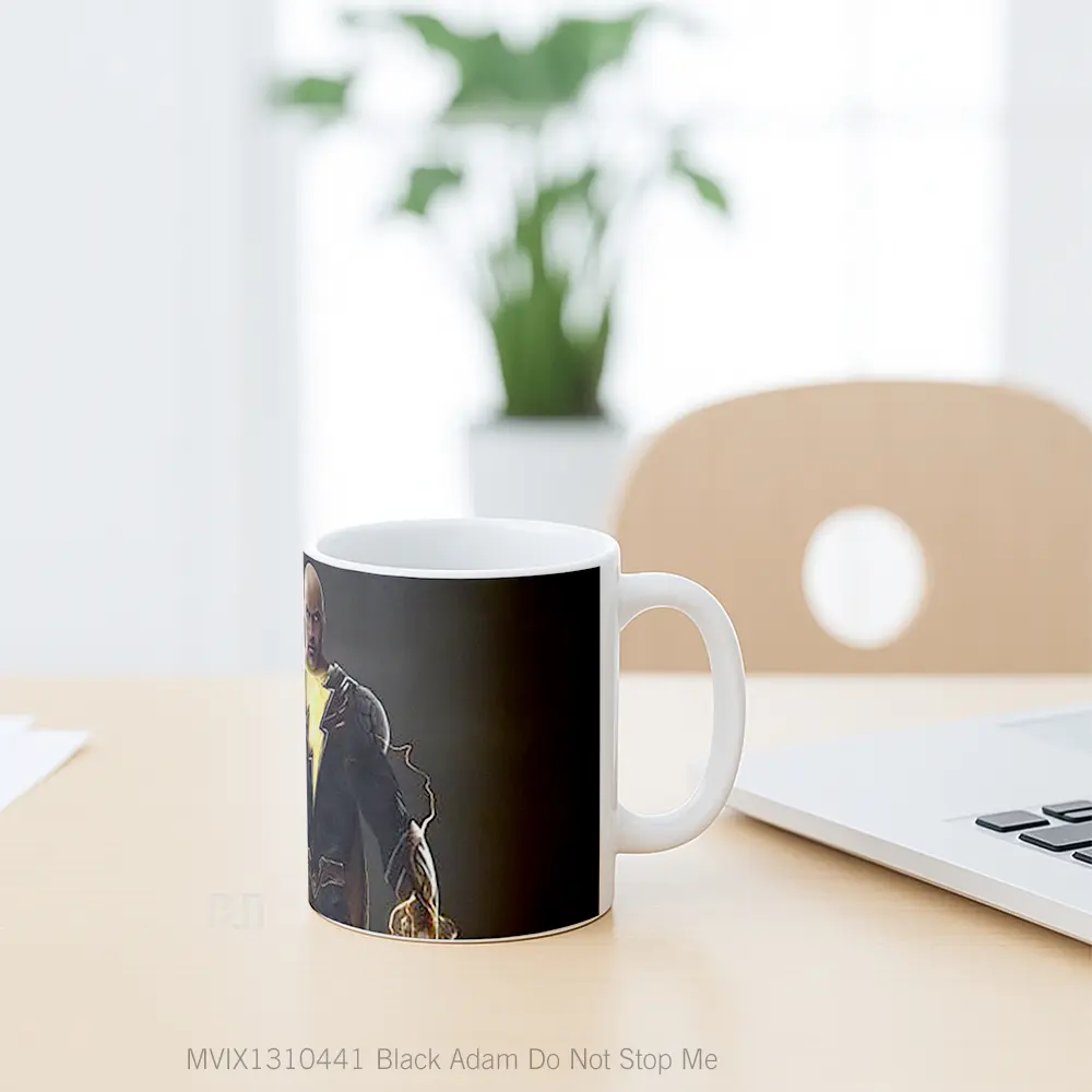 Mug Black Adam Do Not Stop Me Gelas Keramik Unik - All-side / Desain