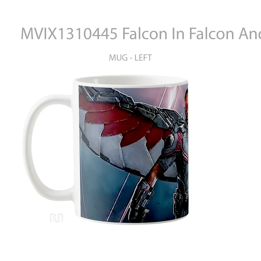 Mug Falcon In Falcon And The Winter Soldier Gelas Superhero - All-side / Desain