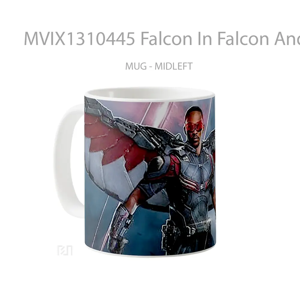 Mug Falcon In Falcon And The Winter Soldier Gelas Superhero - All-side / Desain
