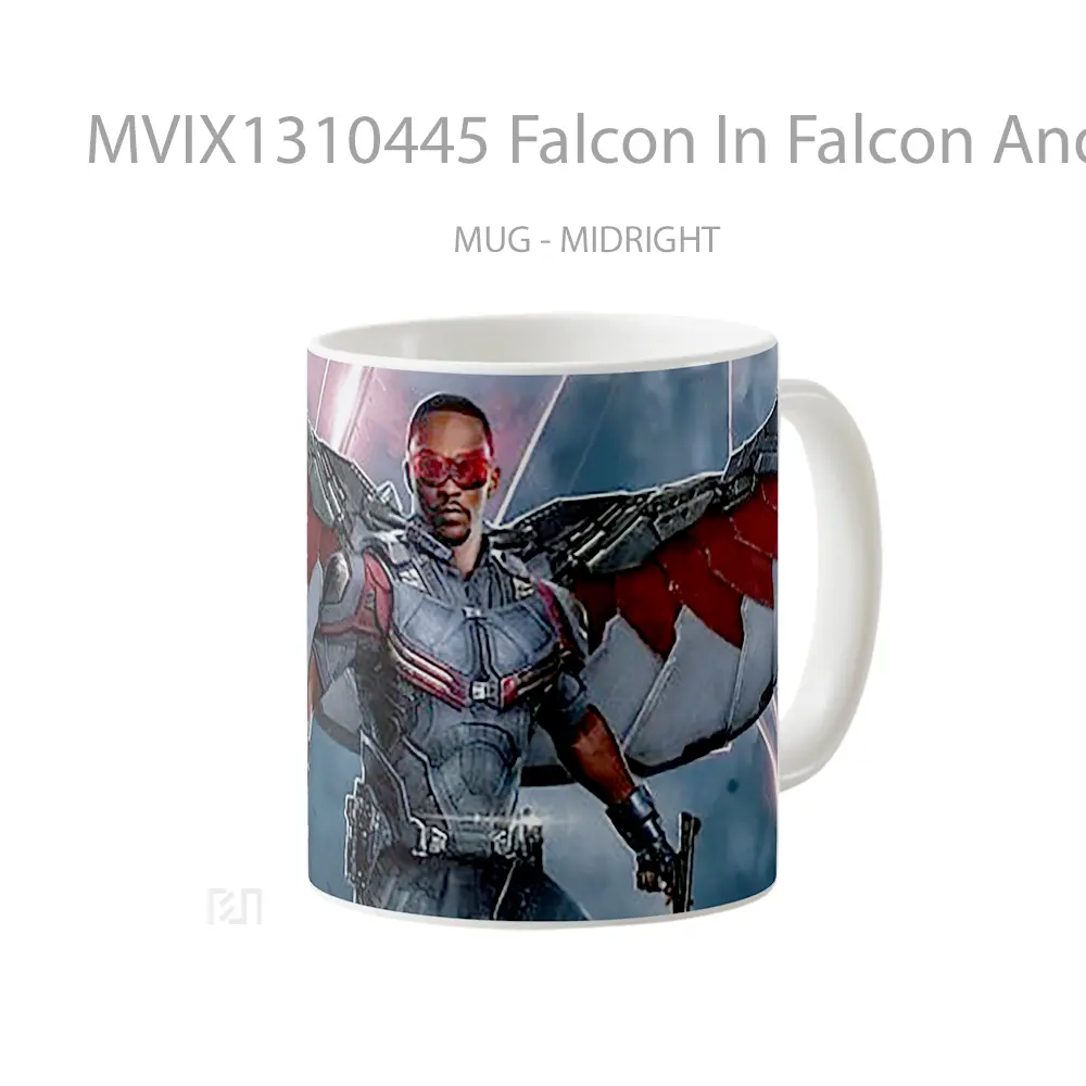 Mug Falcon In Falcon And The Winter Soldier Gelas Superhero - All-side / Desain