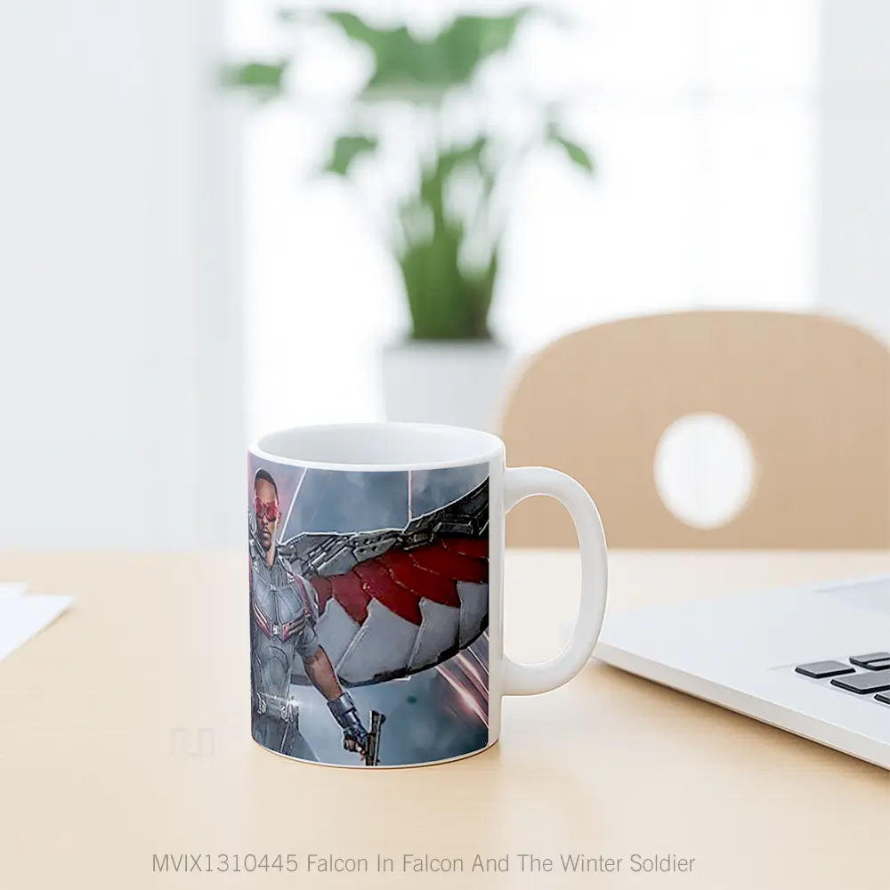Mug Falcon In Falcon And The Winter Soldier Gelas Superhero - All-side / Desain