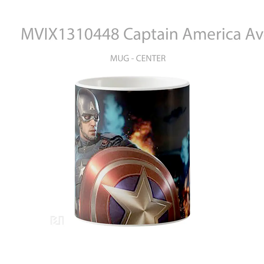 Mug Captain America Avengers Gelas Superhero