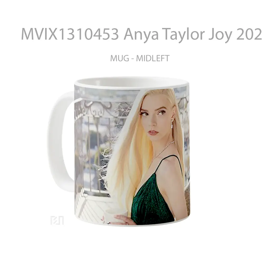 Mug Anya Taylor Joy 2021 For Golden Globes Gelas Selebriti - All-side / Desain