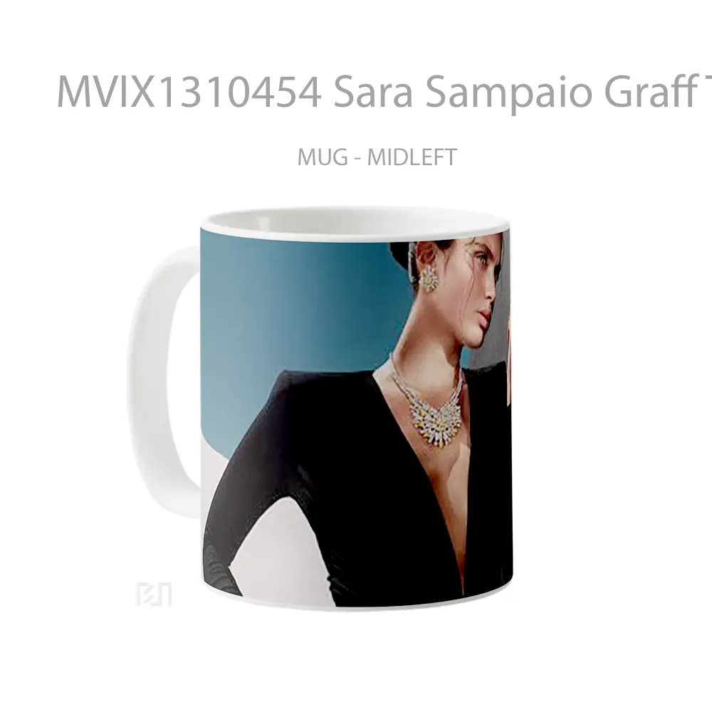 Mug Sara Sampaio Graff The Tribal Collection 2021 Gelas Keramik Unik - All-side / Desain