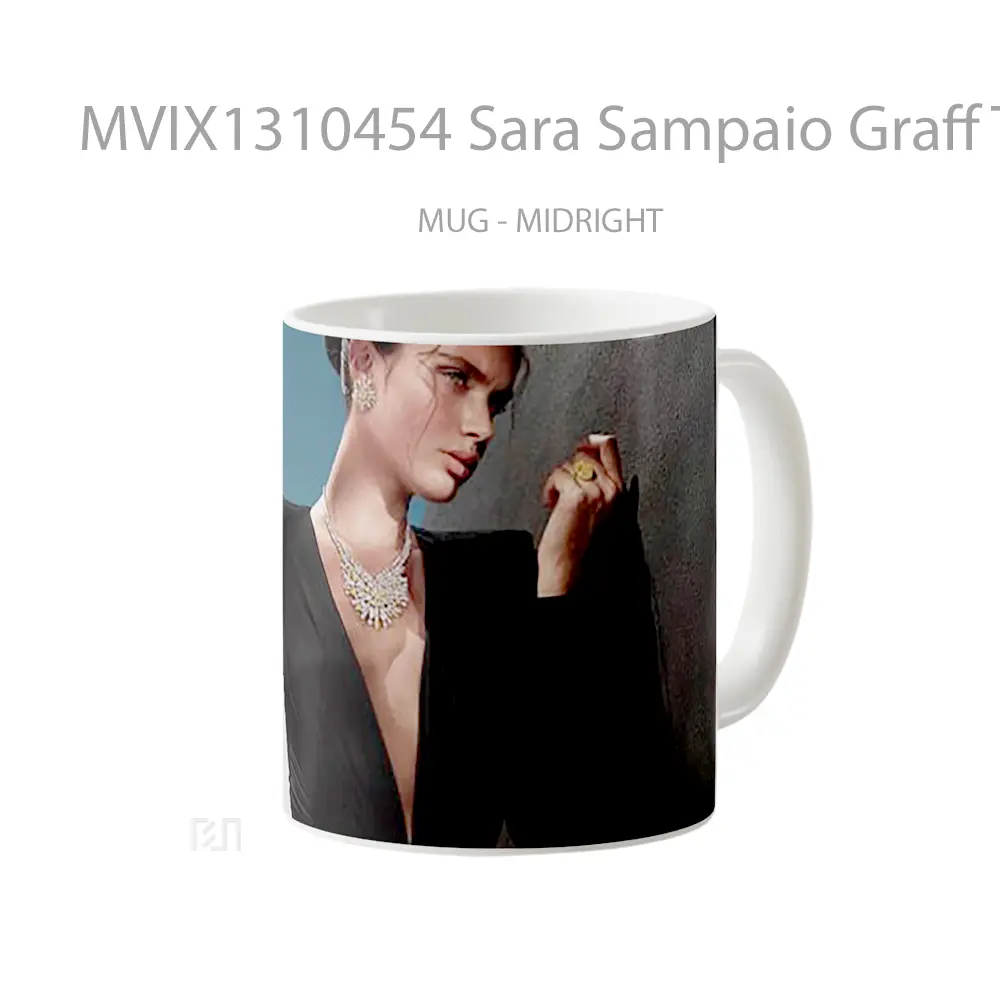 Mug Sara Sampaio Graff The Tribal Collection 2021 Gelas Keramik Unik - All-side / Desain