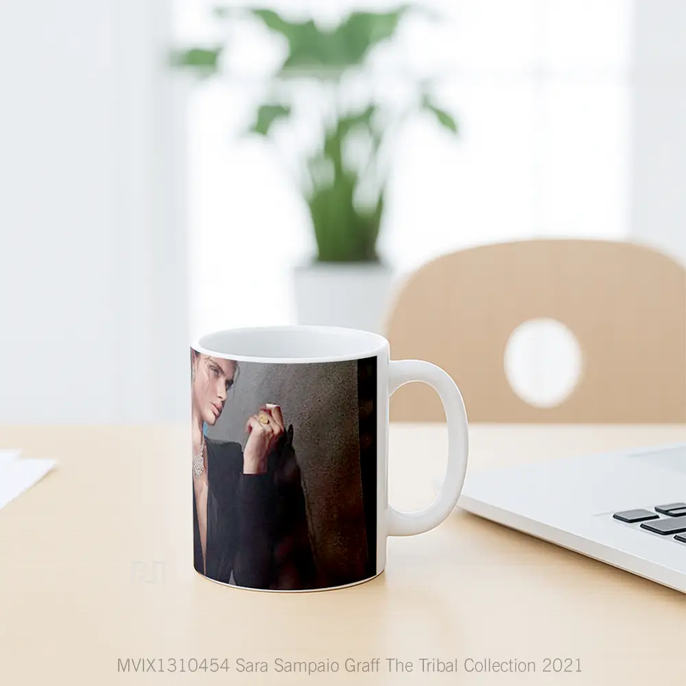 Mug Sara Sampaio Graff The Tribal Collection 2021 Gelas Keramik Unik - All-side / Desain