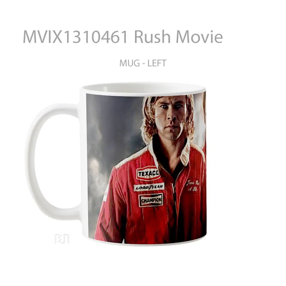 Mug Rush Movie Gelas Keramik Unik - All-side / Desain