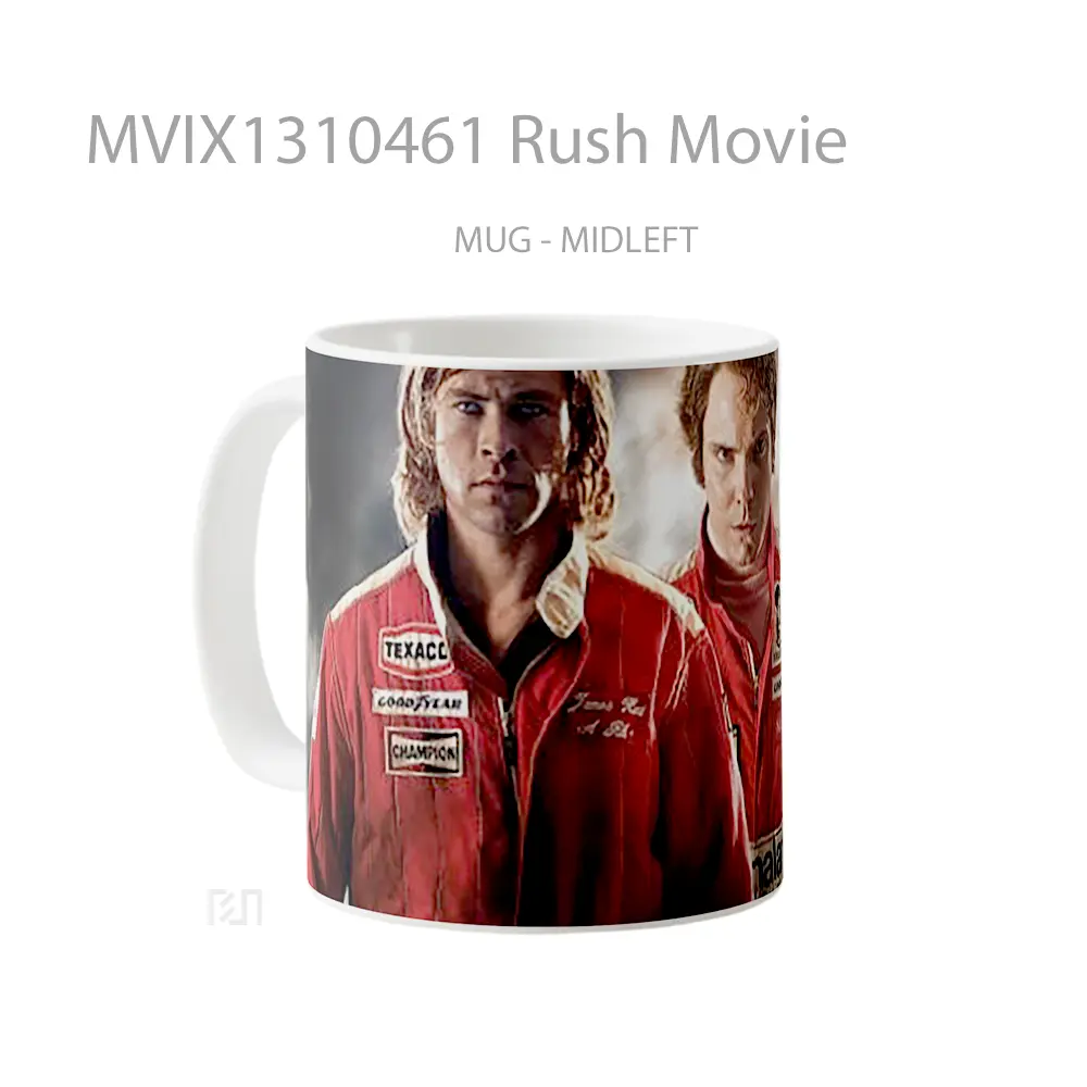 Mug Rush Movie Gelas Keramik Unik - All-side / Desain