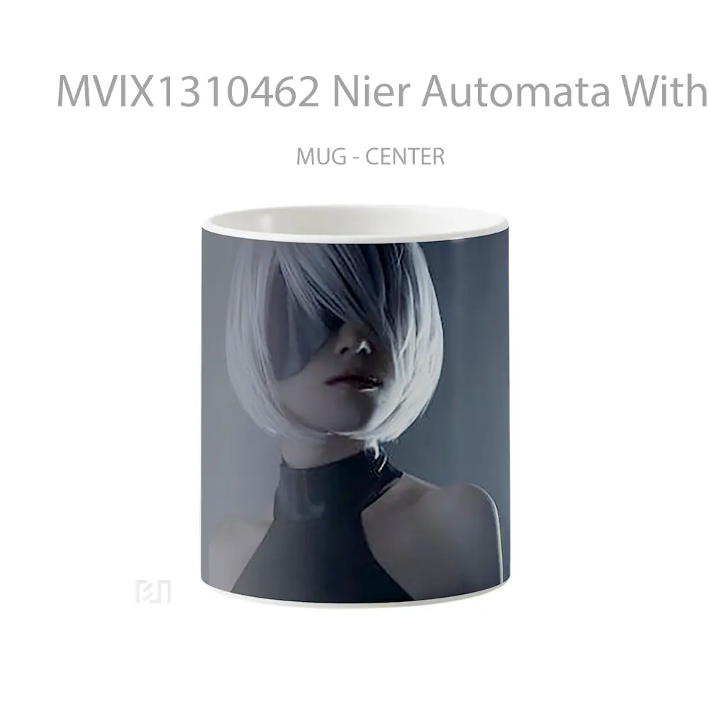 Mug Nier Automata With Short Hair Cangkir Gamer