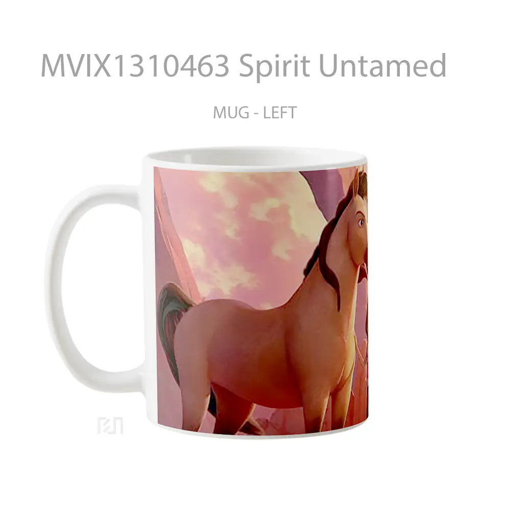 Mug Spirit Untamed Gelas Keramik Unik - All-side / Desain