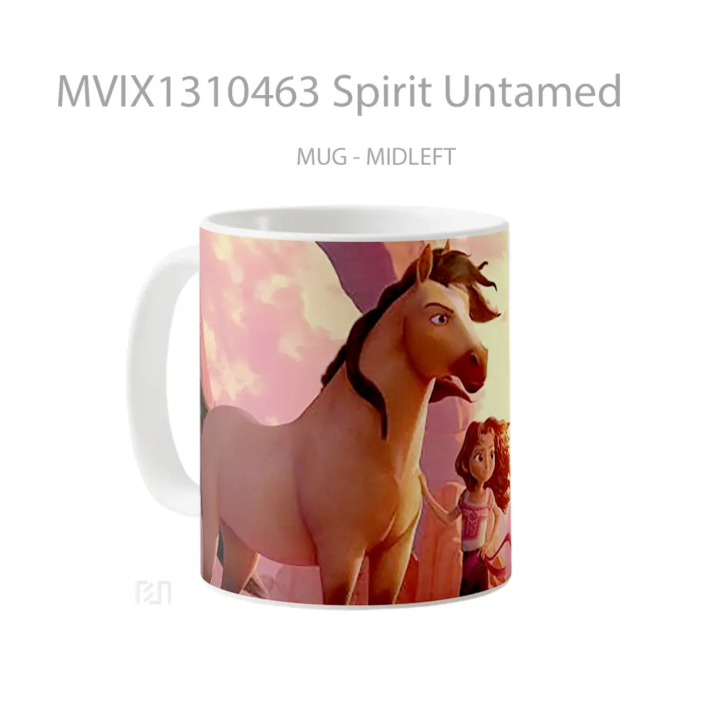 Mug Spirit Untamed Gelas Keramik Unik - All-side / Desain