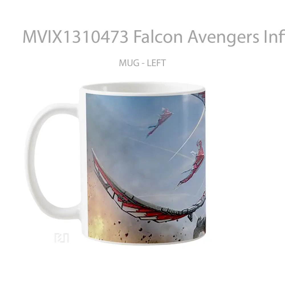 Mug Falcon Avengers Infinity War Gelas Superhero - All-side / Desain
