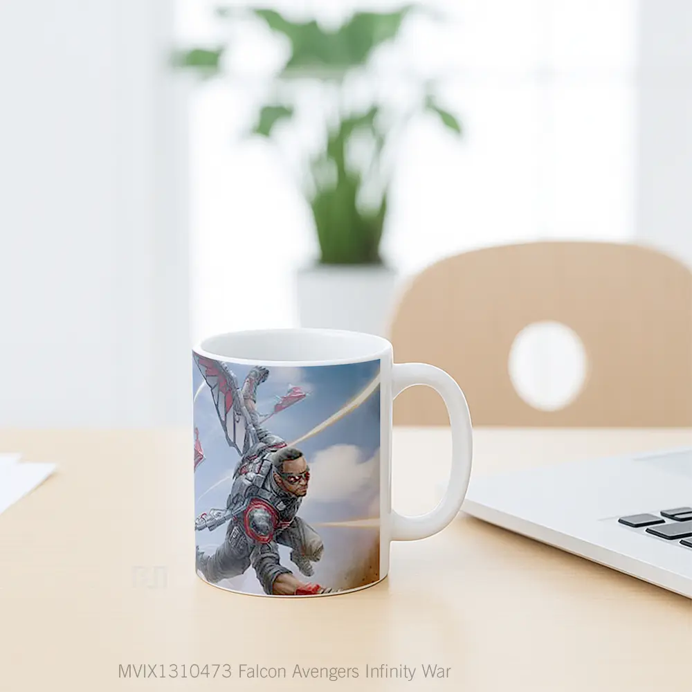 Mug Falcon Avengers Infinity War Gelas Superhero - All-side / Desain