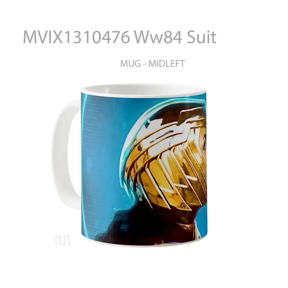 Mug Ww84 Suit Gelas Keramik Unik - All-side / Desain