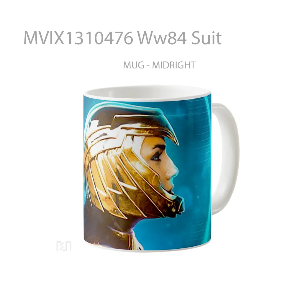 Mug Ww84 Suit Gelas Keramik Unik - All-side / Desain