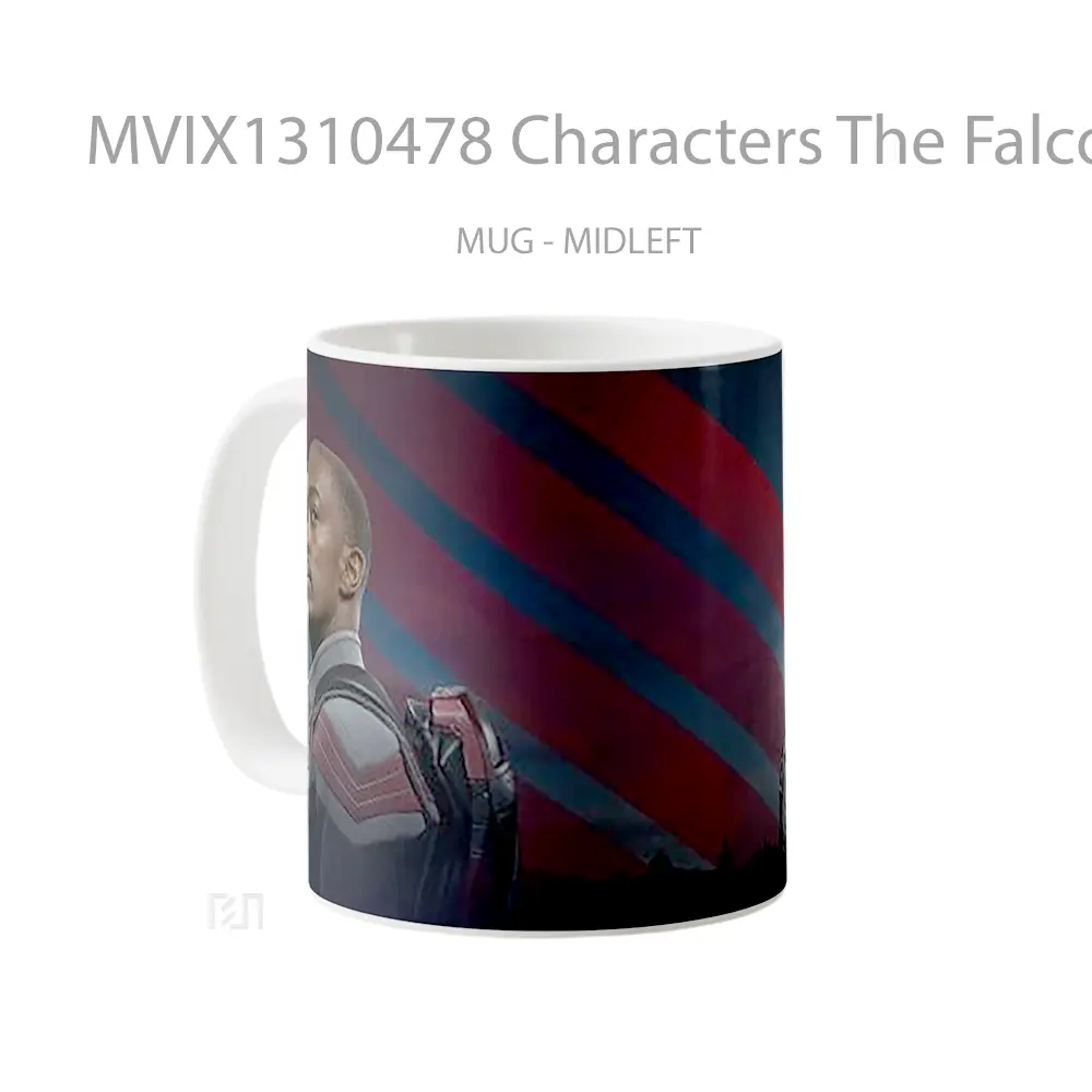 Mug Characters The Falcon And The Winter Soldier Gelas Superhero - All-side / Desain