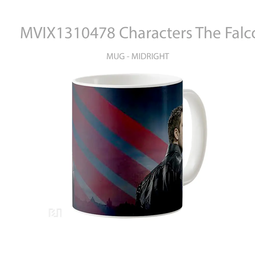 Mug Characters The Falcon And The Winter Soldier Gelas Superhero - All-side / Desain