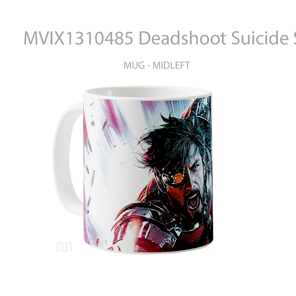Mug Deadshoot Suicide Squad Gelas Keramik Unik - All-side / Desain