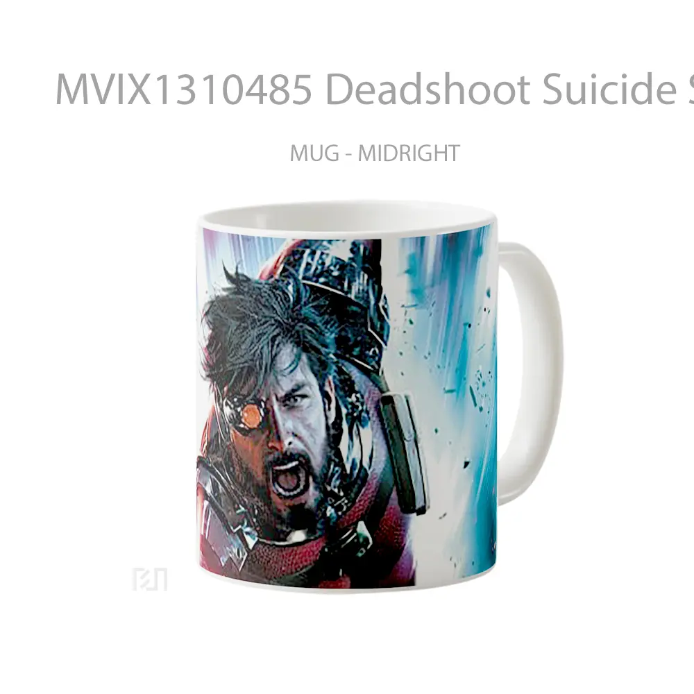 Mug Deadshoot Suicide Squad Gelas Keramik Unik - All-side / Desain