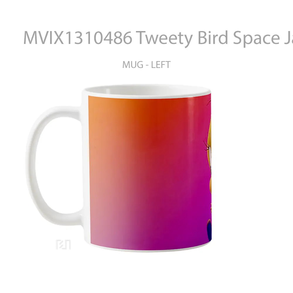 Mug Tweety Bird Space Jam A New Legacy Gelas Hewan Lucu - All-side / Desain