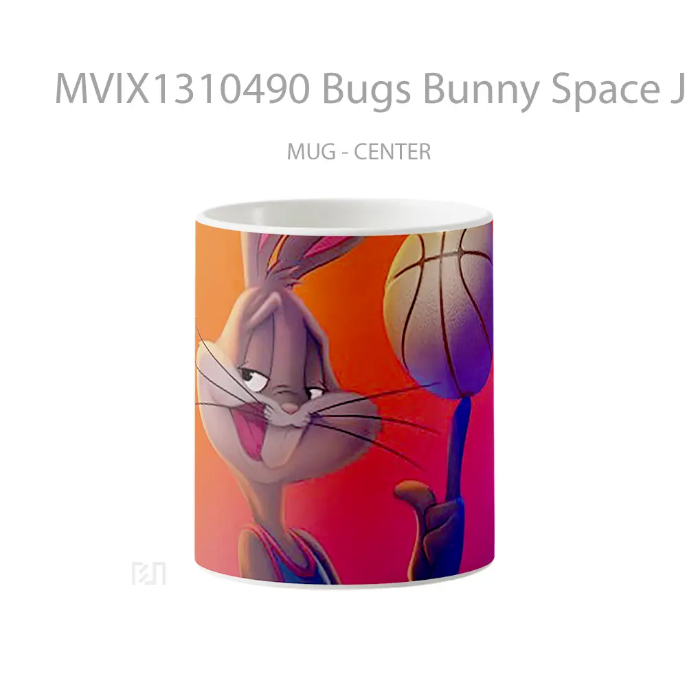 Mug Bugs Bunny Space Jam A New Legacy Gelas Hewan Lucu
