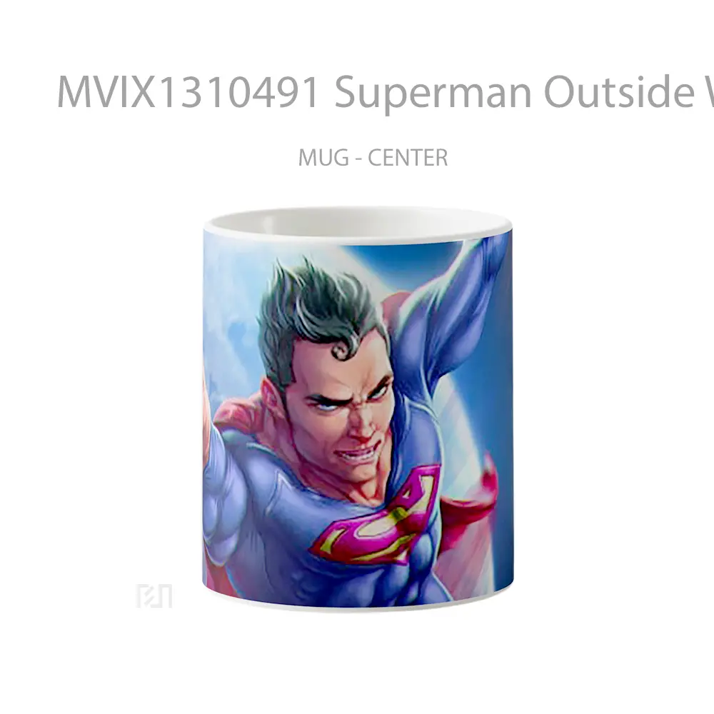 Mug Superman Outside World Gelas Superhero