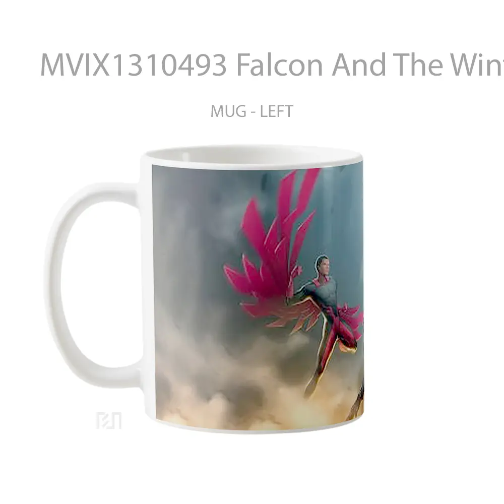 Mug Falcon And The Winter Soldier Gelas Superhero - All-side / Desain