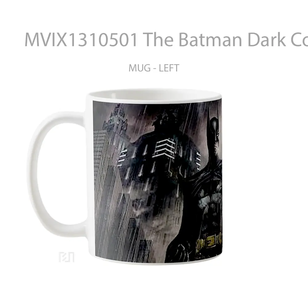 Mug The Batman Dark Concept Gelas Superhero - All-side / Desain